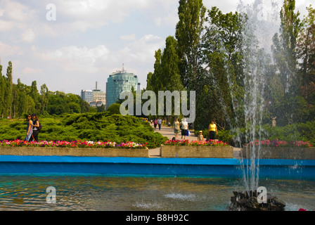 Parco Herastrau Bucarest Romania Europa Foto Stock