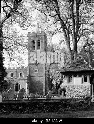 Chiesa Parrocchiale di San Bartolomeo grande Gransden Cambs Inghilterra Foto Stock