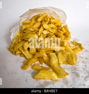 "Junk food' chips 'bag di chips" Foto Stock