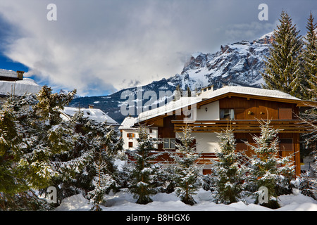 Vista delle Dolomiti a Cortina d'Ampezzo Dolomiti Alpi Veneto Italia Alpi Foto Stock