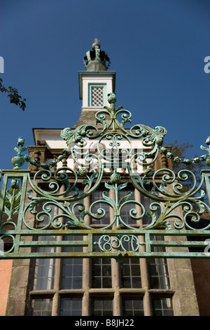 Hercules Hall nel Italianamente villaggio di Portmeirion in Snowdonia, il Galles del Nord Foto Stock