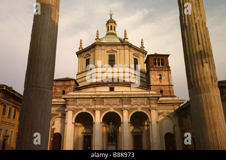 Basilica di San Lorenzo, Milano, Lombardia, Italia Foto Stock