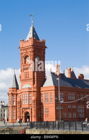 Reparto di montaggio National Assembly for Wales Cardiff Wales UK Foto Stock