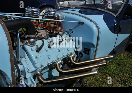 Ford Flathead V8 in Ford Modello un pickup 1950 s Hotrod Americano auto Foto Stock