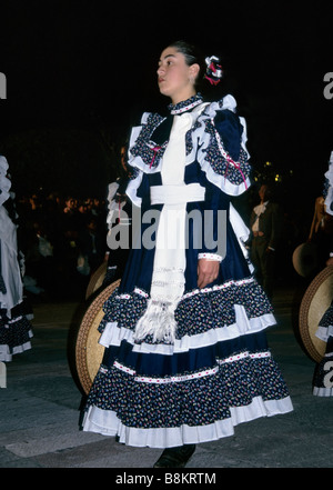 Processione del Venerdì Santo a Plaza del Carmen durante la Semana Santa la Settimana Santa a San Luis Potosi Messico Foto Stock