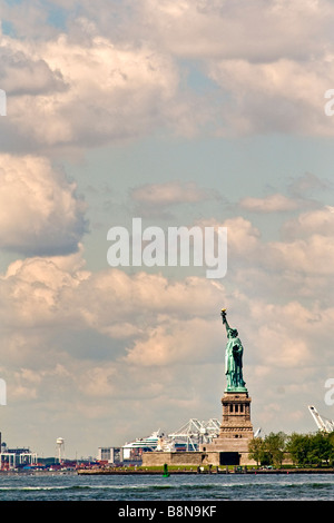 Statua della Libertà Foto Stock