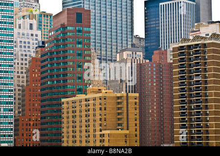 New York City grattacieli Foto Stock