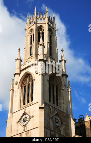 Torre di San Dunstan's nella Chiesa occidentale Fleet Street City of London Inghilterra England Foto Stock