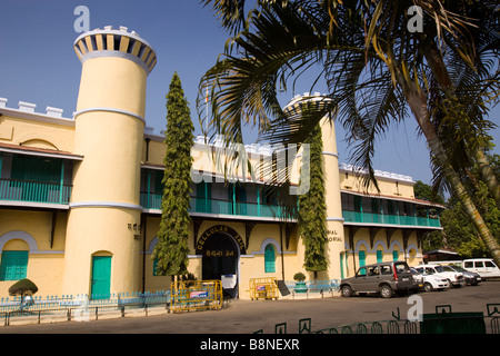 India Andamane e Nicobare Sud isola delle Andamane Port Blair Kala Pani Cellular Carcere Monumento Nazionale di ingresso Foto Stock