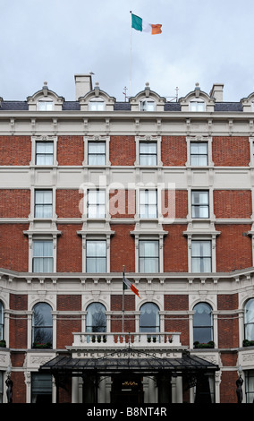 Shelbourne Hotel di lusso di classe mondiale alloggio stephens green Dublino Irlanda posizione ideale Foto Stock