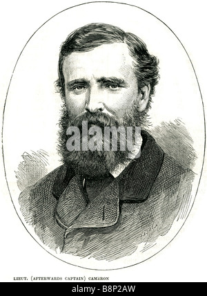 Lieut Daniel Cameron capitano 1856 Foto Stock