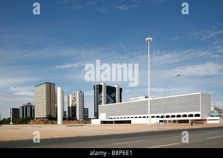 Brasiliano biblioteca nazionale Brasile Brasilia Foto Stock