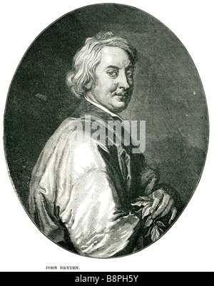 John Dryden (19 agosto [O.S. 9 agosto] 1631 - 12 maggio [O.S. 1 maggio] 1700) fu un influente del poeta inglese, critico letterario, transl Foto Stock