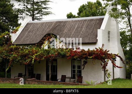 Capo tipica casa Olandese swellendam western cape sud africa Foto Stock