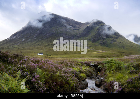 Scozia montagne glen etive Foto Stock