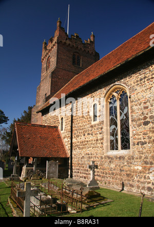 Santa Maria Vergine Chiesa Fryerning Foto Stock