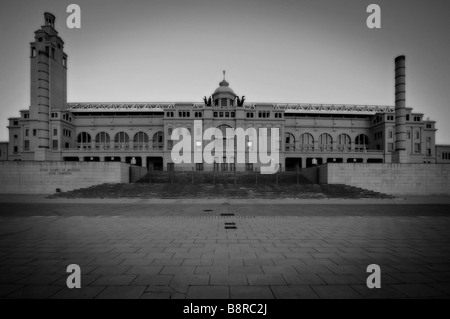 Estadi Olímpic Lluís Companys (Stadio Olimpico), precedentemente noto come 'Estadi Olímpic de Montjuïc'. Barcellona. Spagna Foto Stock