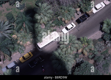 Strada di città, il Cairo, Egitto Foto Stock