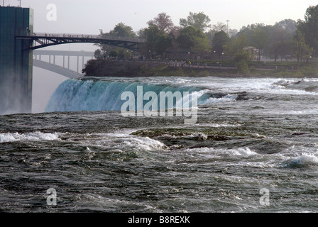 Cascate del Niagara dal sito americano Foto Stock