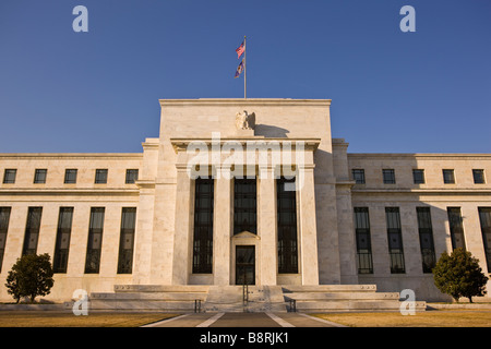 WASHINGTON DC USA Stati Uniti Federal Reserve Bank building Foto Stock