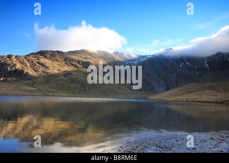 Cwm Idwal, Snowdonia, Galles Foto Stock