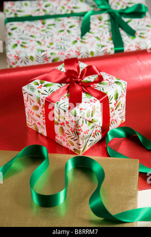 Holiday confezione regalo Foto Stock