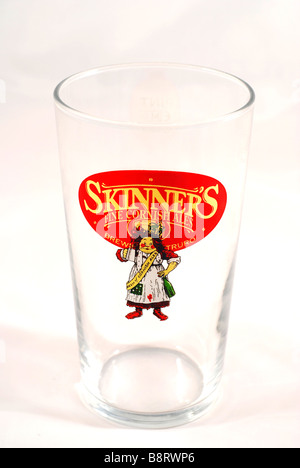 Un Skinners Cornish vetro ale Foto Stock