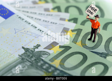 Immagine simbolica per la contrattazione Foto Stock