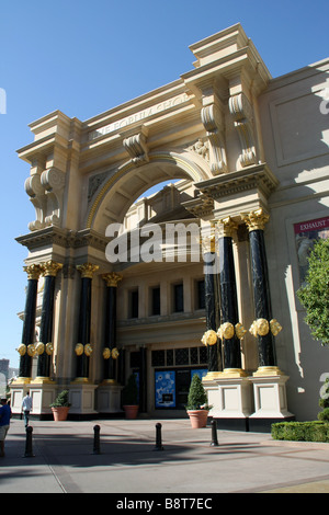 Ingresso al Forum Shops, Caesar's Palace di Las Vegas Foto Stock