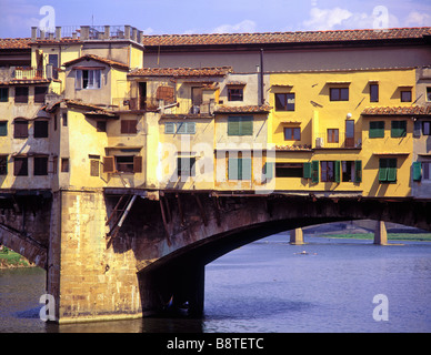 Italia Toscana Firenze PONTE VECCHIO Foto Stock