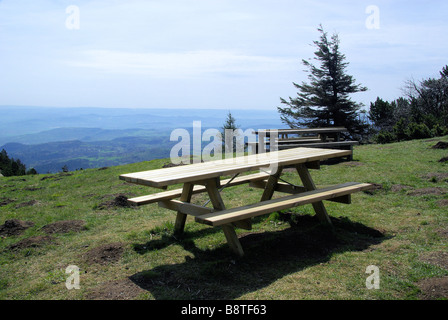 Puy de Dome Gipfel Puy de Dome cima 05 Foto Stock