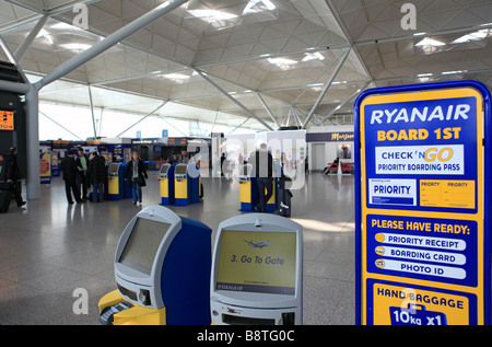 Regno Unito essex Stansted Airport Foto Stock