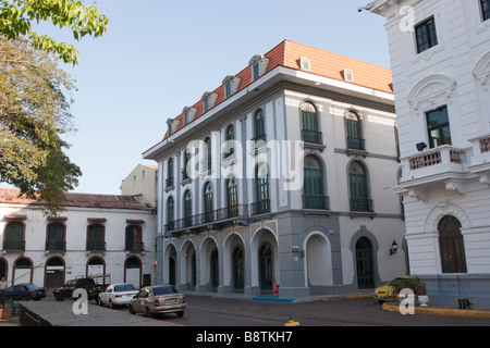 Interoceanic Canal Museum. Museo del Canal Interoceánico. Quartiere Vecchio e la città di Panama, Repubblica di Panama, America Centrale Foto Stock