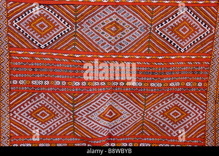 Moroccon tappeti in Marrakech Foto Stock