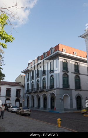 Interoceanic Canal Museum. Museo del Canal Interoceánico. Quartiere Vecchio e la città di Panama, Repubblica di Panama, America Centrale Foto Stock