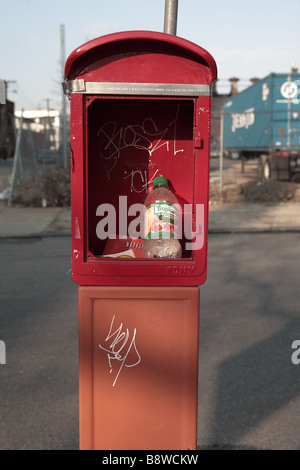 Rotture di New York dei Vigili del fuoco chiamata di emergenza Box Foto Stock