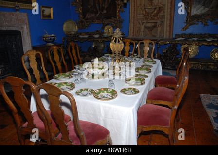 Interno di Bantry House è una casa nobiliare affacciato sulla Baia di Bantry nel sud ovest dell'Irlanda Foto Stock