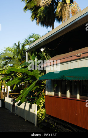 La stazione di acqua dolce in Kuranda Scenic Railway nel Queensland Foto Stock