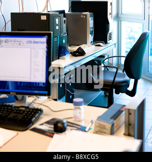 La spettrometria di massa laboratorio, Istituto di Ricerche Farmacologiche Mario Negri di Milano, Italia Foto Stock