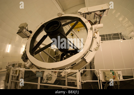 All'interno del William Herschel telescopio cupola (Roque de los Muchachos La Palma Isole Canarie) Foto Stock