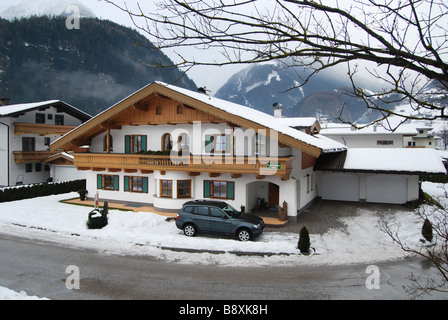 Guesthouse Mayrhofen Tirolo Austria Foto Stock