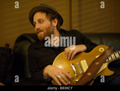 Rock chitarrista Dan Auerbach Foto Stock