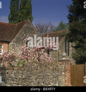 Antica casa padronale di Soar Foto Stock