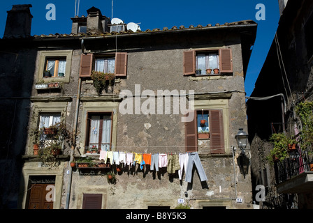 L'Italia, Lazio county - Bagnaia village Foto Stock