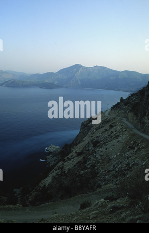 Oludeniz vista dalla regione Kidrak in Turchia Foto Stock
