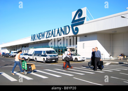 Terminale domestico, Aeroporto internazionale di Auckland, Mangere, Auckland, Isola del nord, Nuova Zelanda Foto Stock