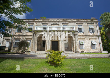 Codrington College, la più antica chiesa anglicana Collegio teologico dell'Emisfero Occidentale, Barbados, 'West Indies' Foto Stock