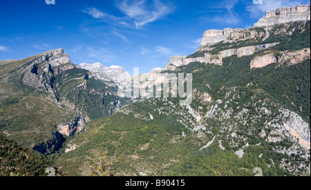 Canyon Anisclo , Ordesa NP , Pirenei spagnoli Foto Stock