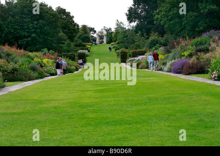 Scorcio, West Dean Gardens, Regno Unito, Europa Foto Stock