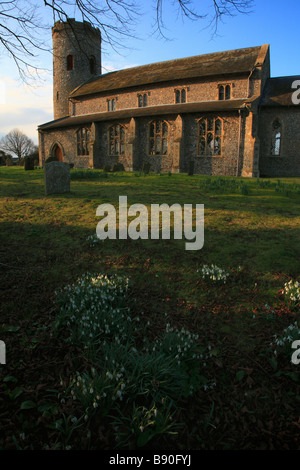 Santa Margherita la chiesa a Burnham Norton in Norfolk. Foto Stock